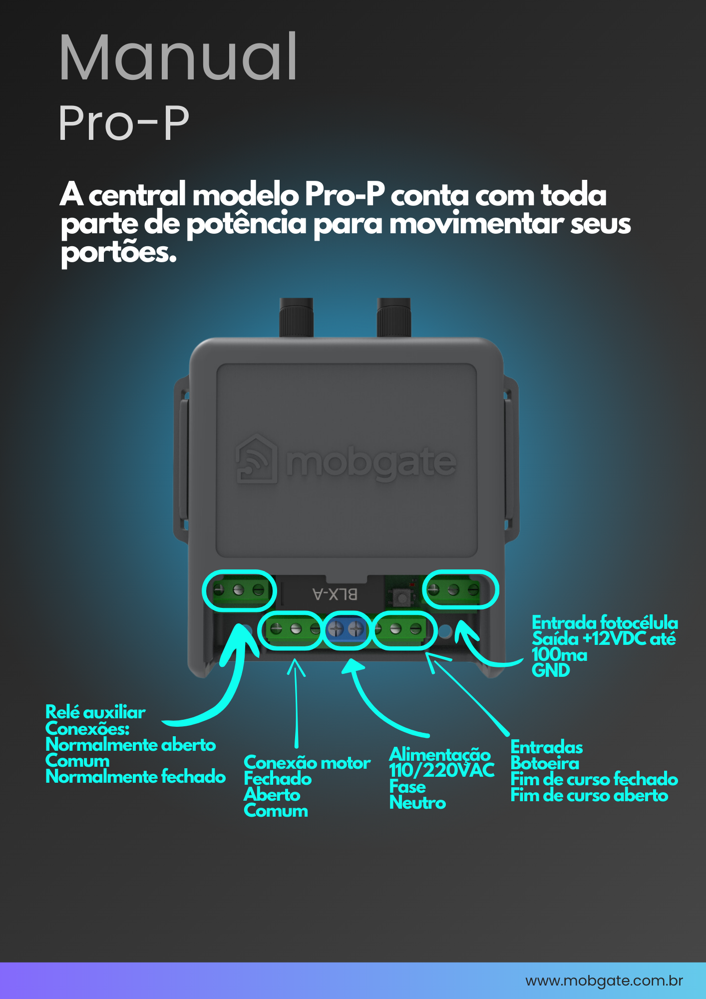 Portões de correr, bascular, etc
