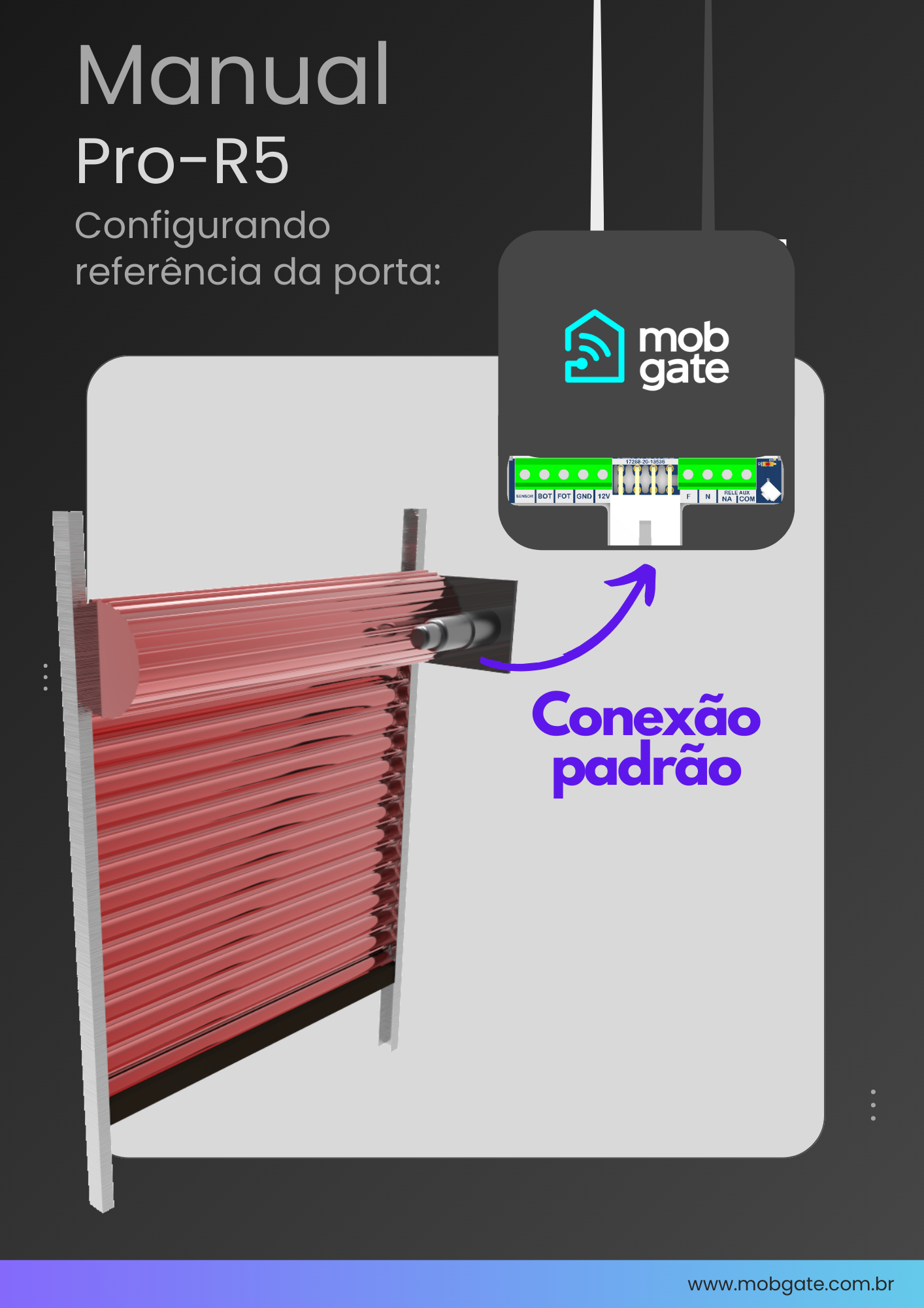 Ajustando a referência da porta